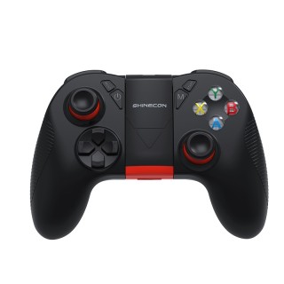 SHINECON G04A Wireless Bluetooth Gamepad Joystick Game Controller for Android iOS (Without Phone Cla