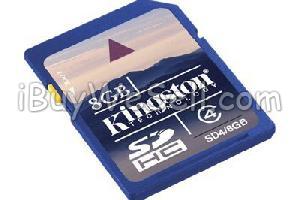 SKU-no-333474, Minneskort Kingston 8 GB SDHC-kort