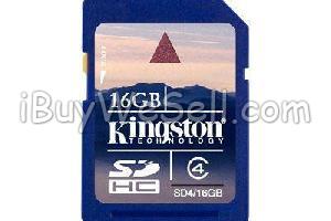 SKU-no-345802, Minneskort Kingston 16 GB SDHC-kort