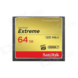SanDisk Extreme 64GB Compact Flash UDMA7 120MB/s - SDCFXS-064G