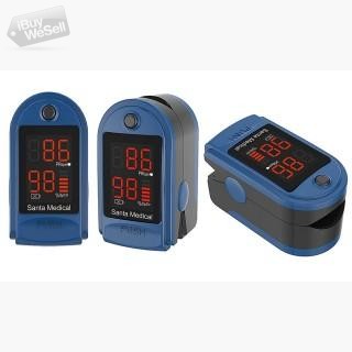 Santamedical Fingertip Pulse Oximeter with Carrying Case