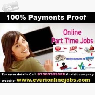Simple Typing Work From Home / Part Time Home Based Computer Job
