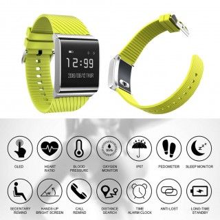 Smart Bracelet Bluetooth 4.0 X9 Plus BLE 4.0 Smart Wristband for Android