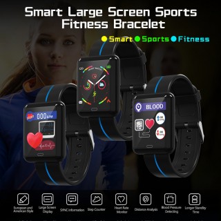 Smart Watch F5 Blood Pressure Measurement Smartwatch Waterrproof IP67 Wristband Fitness Bracelet For