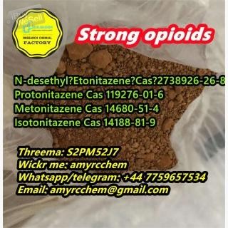 Strong opioids Buy N-desethyl Etonitazene Cas 2738926-26-8 Protonitazene Metonitazene  supplier