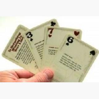 Suit Of Armor Scripture Playing Cards (KJV)
