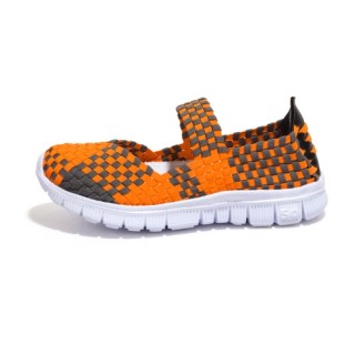 Summer Women Breathable Casual Running Weave Shoes