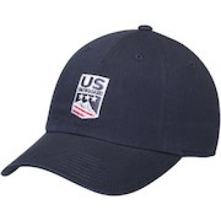Team USA Snowboard Slouch Adjustable Hat â€“ Navy