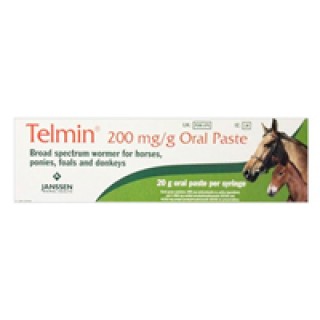 Telmin Horse Wormer Paste 20 gm 1 SYRINGE