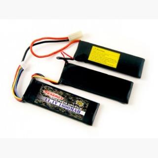 Tenergy LIPO 11.1V 1600mAh 20C Nunchuck  Airsoft Battery Pack