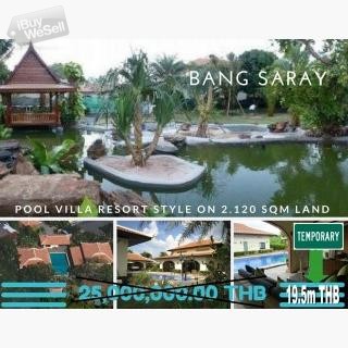 Thailand Pattaya Resort Style Villa Sale