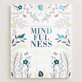 The Mindfulness Coloring Book by World Market