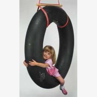 Tire Swing With Suspension Accessible Swing