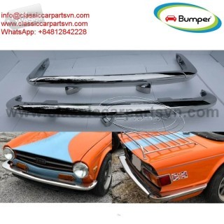 Triumph TR6 bumpers (1969-1974) by stainless steel (California ) Long Beach