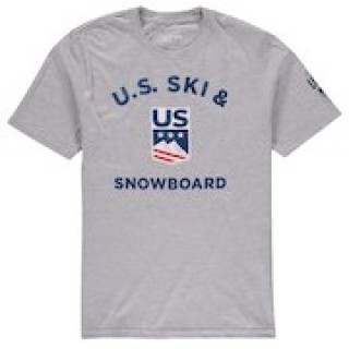 U.S. Ski & Snowboard Youth Classic Athletic T-Shirt â€“ Heathered Gray
