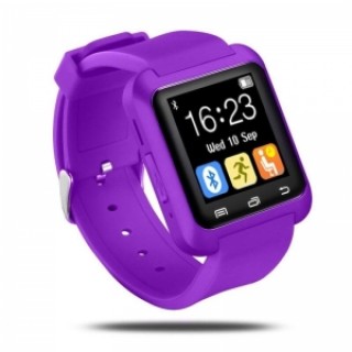 U8 Bluetooth Touch Screen Smart Wrist Watch for Android IOS Samsung iPhone other Phones - Purple