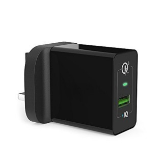 UK Qualcomm QC3.0 Quick Charge 3.4A Travel Charger for Android IOS Smartphone