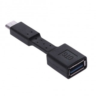 USB 3.1 Type-C OTG Adapter Type C to USB 2.0 Converter for Android(Black)