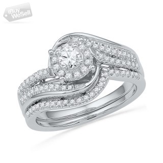Unique Bridal Diamond Ring on Sale