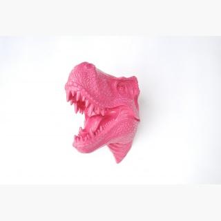 Unique Valentine's Day Gift - T-Rex Dinosaur Head Wall Mount - Hot Pink - Dinosaur Faux Taxidermy Tx