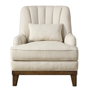 Uttermost Denney Accent Chair in Oatmeal