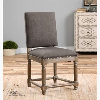 Uttermost Laurens Accent Chair in Gray