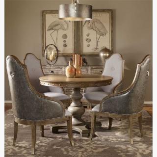 Uttermost Sylvana Accent Chair in Gray
