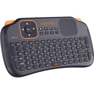 VIBOTON S1 Mini 2.4GHz Wireless Smart Keyboard with Touchpad for Mini PC Android TV HTPC