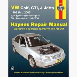 VW Golf GTI &amp; Jetta Haynes Repair Manual 1999-2005