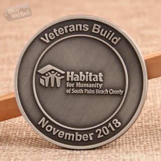 Veterans Build Custom Challenge Coins