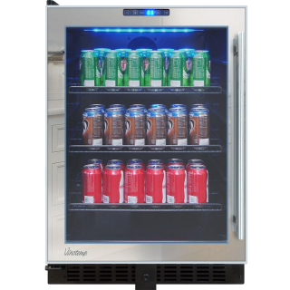Vinotemp VT-54 Mirrored Touch Screen Beverage Cooler (VT-BC54TSSM-L)