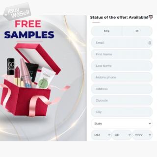 Want some cosmetic samples for free?