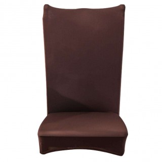 Washable Thin Solid Elastic Chair Cover Banquet Chair Wrap Hotel Decor(3)