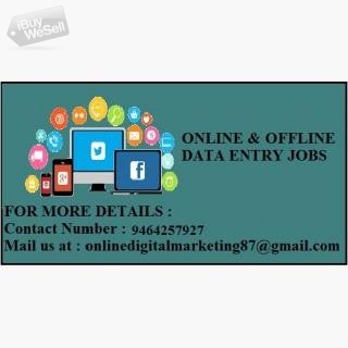 We have two types of jobs. Data entry and Ad posting.