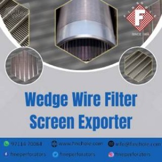 Wedge Wire Filter Screen Exporter