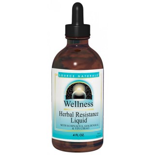 Wellness Herbal Resistance Liquid Alcohol Free 8 fl oz from Source Naturals
