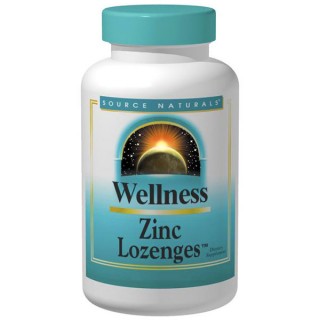 Wellness Zinc Lozenges 23mg 120 loz from Source Naturals
