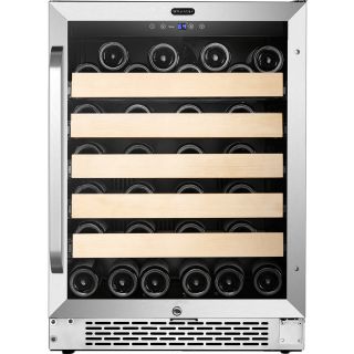 Whynter Built-In Stainless Steel 54 Bottle Wine Cooler (BWR-541STS)