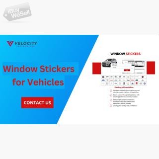 Window Stickers for Vehicles