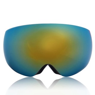 Winter Unisex Anti-fog Yellow&Blue Dual Len Motorbike Racing Outdoor Snowboard Ski Goggles 