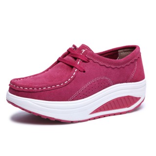 Women Casual Shoes Athletic Shook Shoes Round Toe Lace Up Shoes Soft Sole Shoes