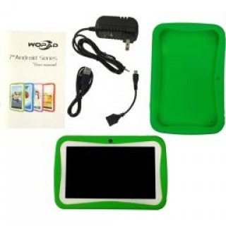 Worryfree gadgets wfg-kids7-green 7in android 4.4 dual core