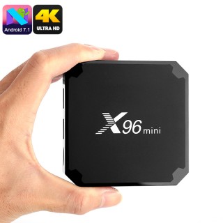 X96 Mini TV Box - 4K Support, 3D Games, 3D Movies, WiFi Support, Google Play, Kodi 17.0, Quad-Core C