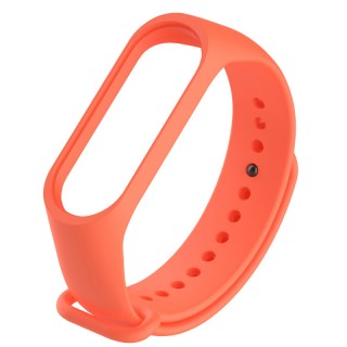 XIAOMI Soft TPU Wrist Band Strap Replacement for Xiaomi Mi Band 3 - Orange
