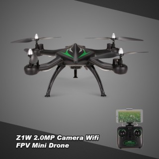 Z1W 2.0MP Camera Wifi FPV Drone Height Hold One Key Return G-sensor Quadcopter Toy