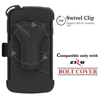 Zizo Belt-Clip EXTRA/REPLACEMENT compatible with iPhone X BOLT case (will not fit without the BOLT C