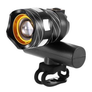 Zoomable Bike Front Light USB Rechargeable Bike Lamp LED Front Light