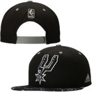 adidas San Antonio Spurs Black City Lights Snapback Hat