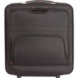 bugatti Travel/Luggage Case (Roller) for 17" Notebook, Travel Essential - Black