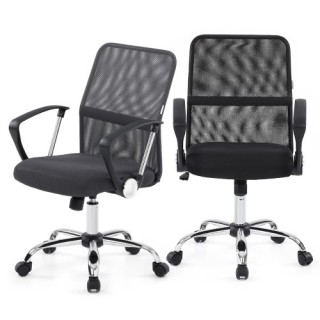 iKayaa Ergonomic Adjustable Mesh Office Executive Chair Stool 360¡ãSwivel Computer Task Chair Office